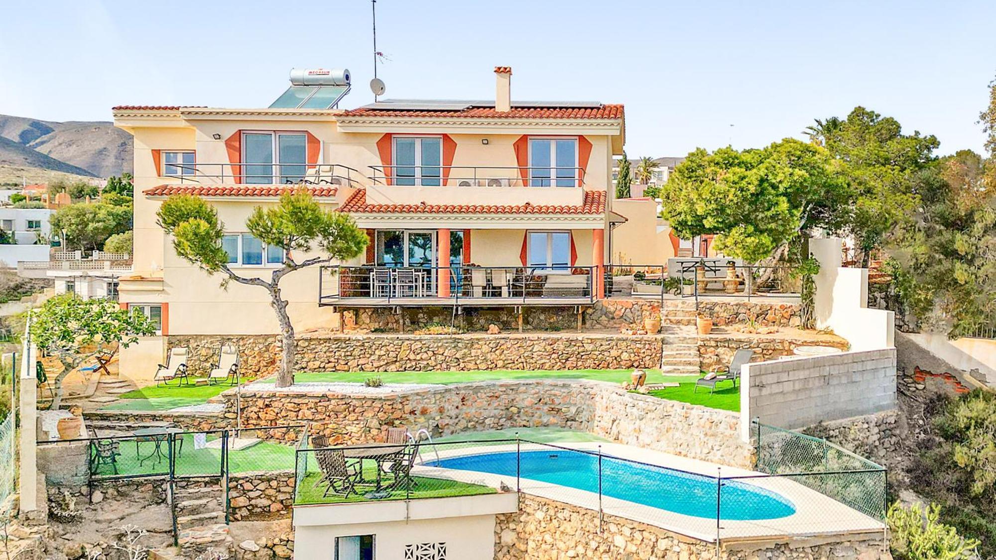 Villa Infinity Sea Views I Pool I Bbq I Jacuzzi 알메리아 외부 사진